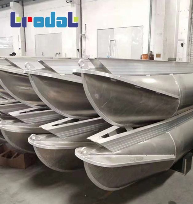 Double Pontoon Fishing Boat